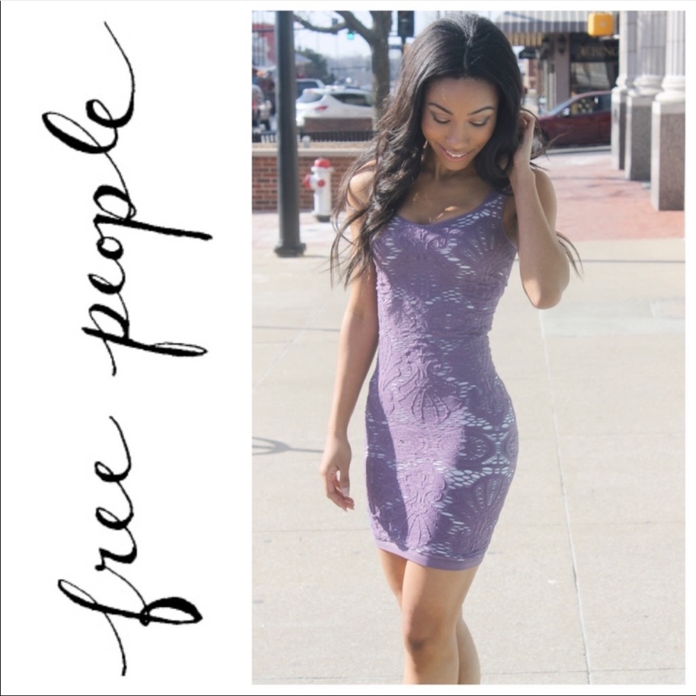 NWOT Free People Seamless Medallion Slip Dress